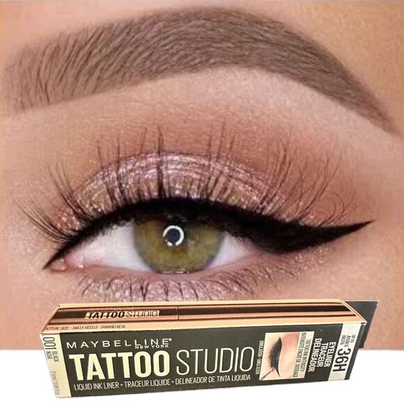 THE PERFECT SET Black Mascara and Black Eyeliner/ Bundle of Two NEW - Picture 5 of 17